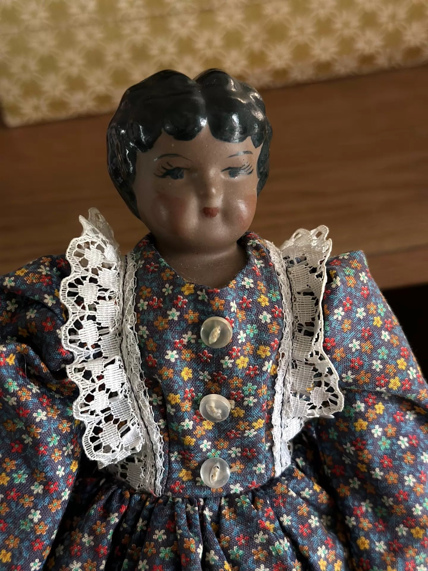 040926-doll-254 German porcelain head doll china doll replica