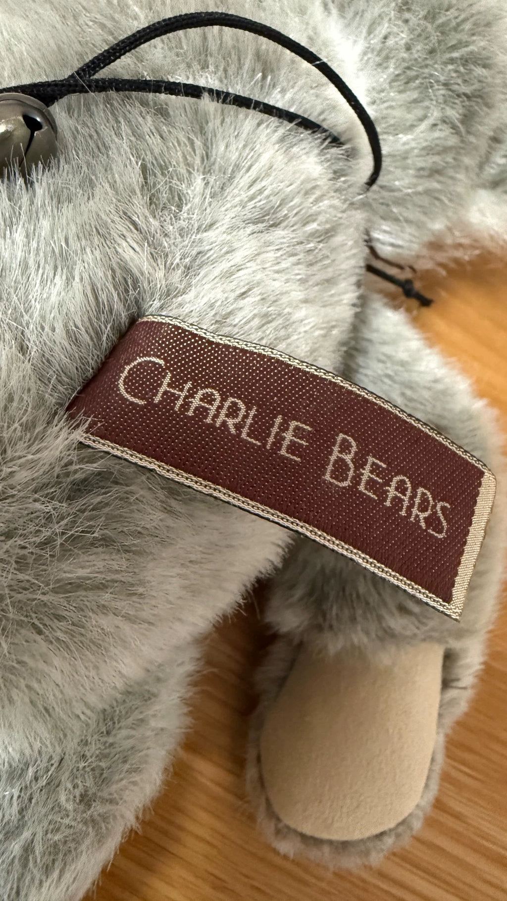200926-toy-57 Charlie Bears Grey Plush Doll with Factory Label UK Bring Back Kids 3 The overall pr
