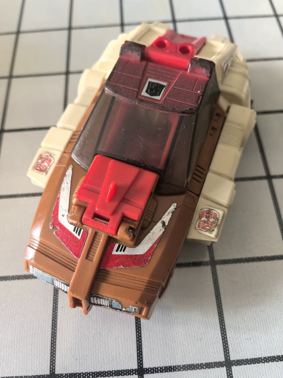 260926-toy-71 Transformers G1 leader warrior old toy Guo Wen Nanhai version no weapons the main b