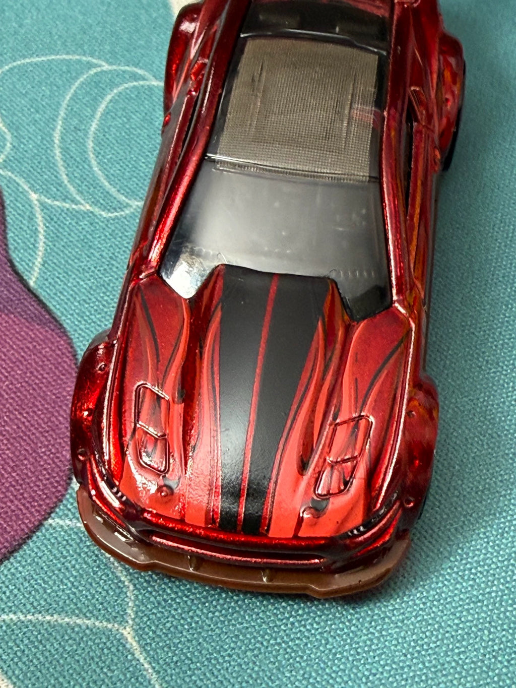 250926-toy-49 Hot Wheels id ford mustang red
