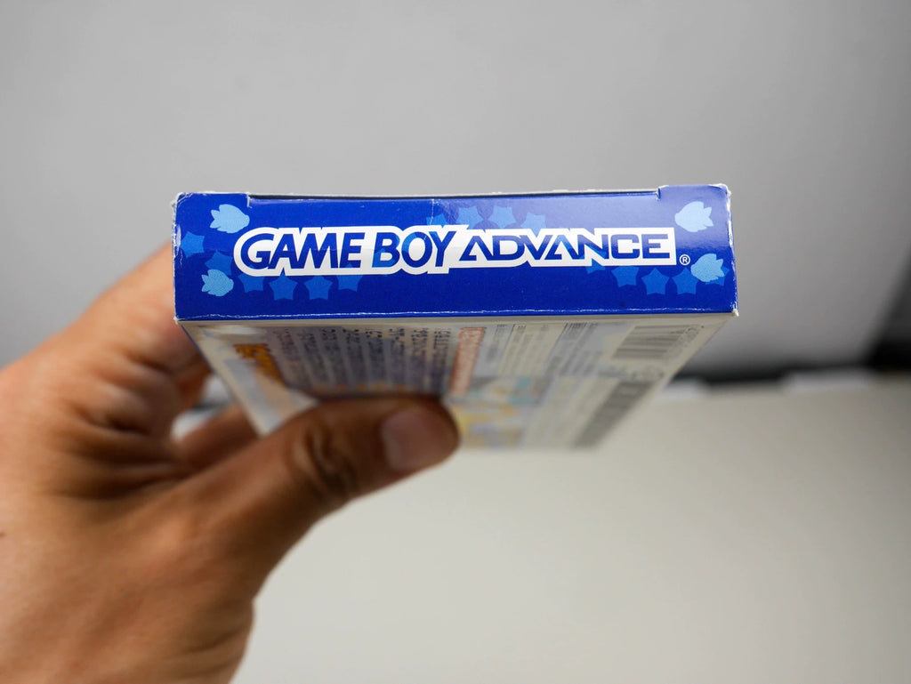GBA game, the legendary Staffey generation, genuine cassette, color as shown in the picture, the box is full, the overall state is average, the side of the box is bruised, the function is normal, and the transparent protective box is delivered.