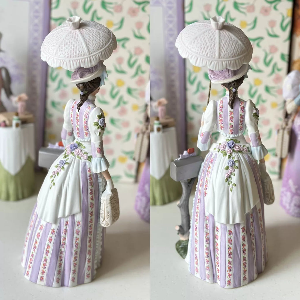 040926-doll-65 Avon Women's Porcelain Puppet Western Antique Women's Boudoir Vintage Ornaments