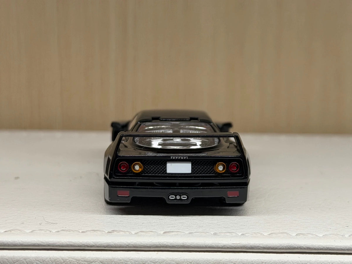 260926-toy-6 Tomica Limited Vintage Domica TLV Neo black Ferrari F40 1/64 scale