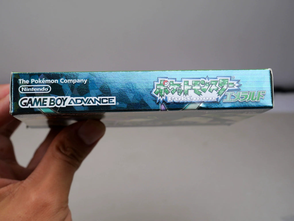 120926-toy-52 GBA game, Pokemon, emerald, original genuine card tape, color as shown, reprint, box said full of paper products, medieval beauty, normal and archive, including shipping transparent protective box.