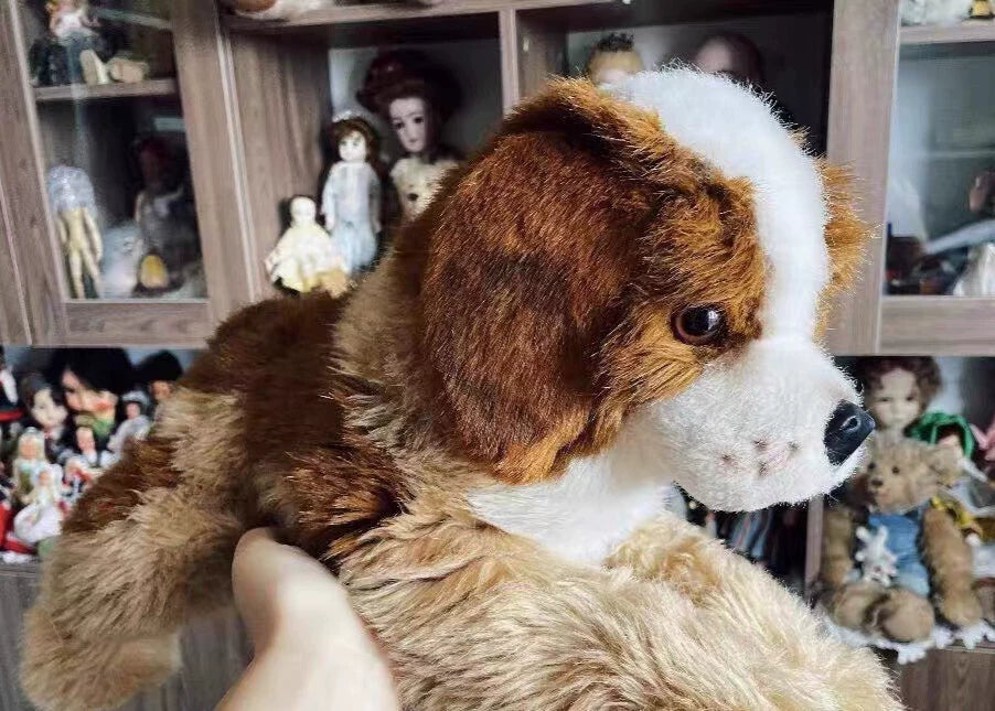 210926-toy-32 Steiff Oversized Antique Toy Doll Teddy Bear Sleepy Party Dog