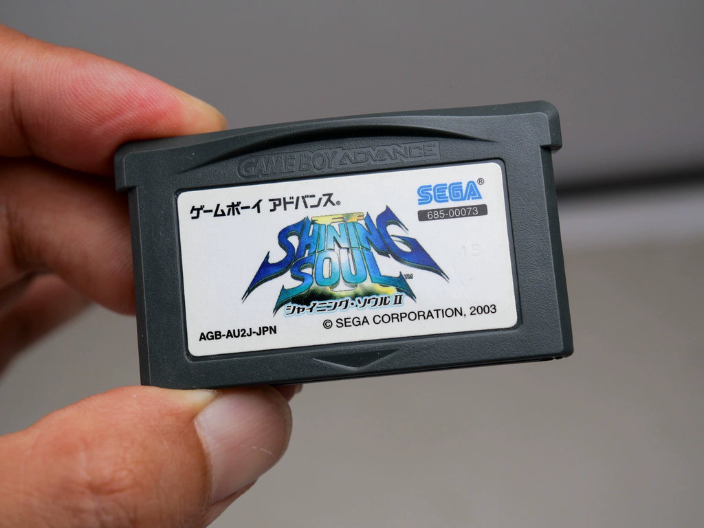 120926-toy-56 GBA game, Sega Soul of Light 2 generation, original genuine, rare card, color as shown in the picture, the box is all new, the chip memory is normal, the transparent protective box is delivered free of charge.