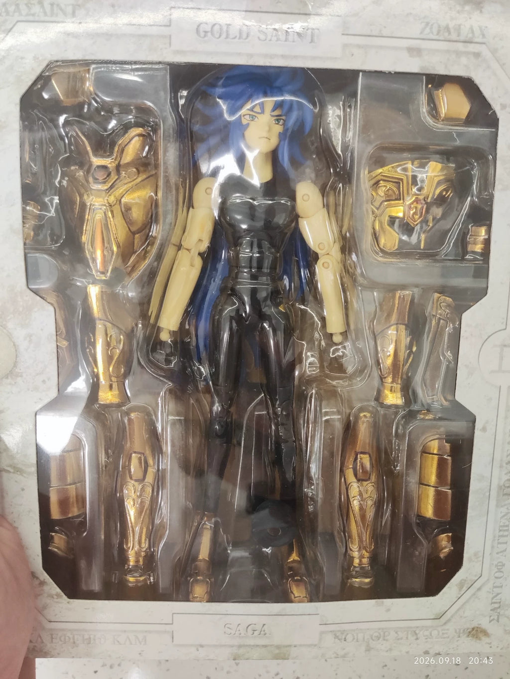 101026-toy-6 Sacred Clothes Myth 1.0 Gemini Sagari First Edition All With Non-Destr