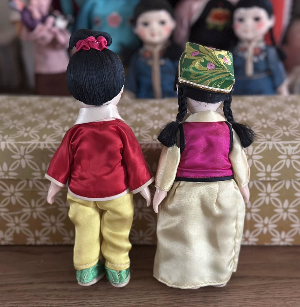 040926-doll-51 Antique Dolls Chinese Ethnic Dolls Embroidered Dolls