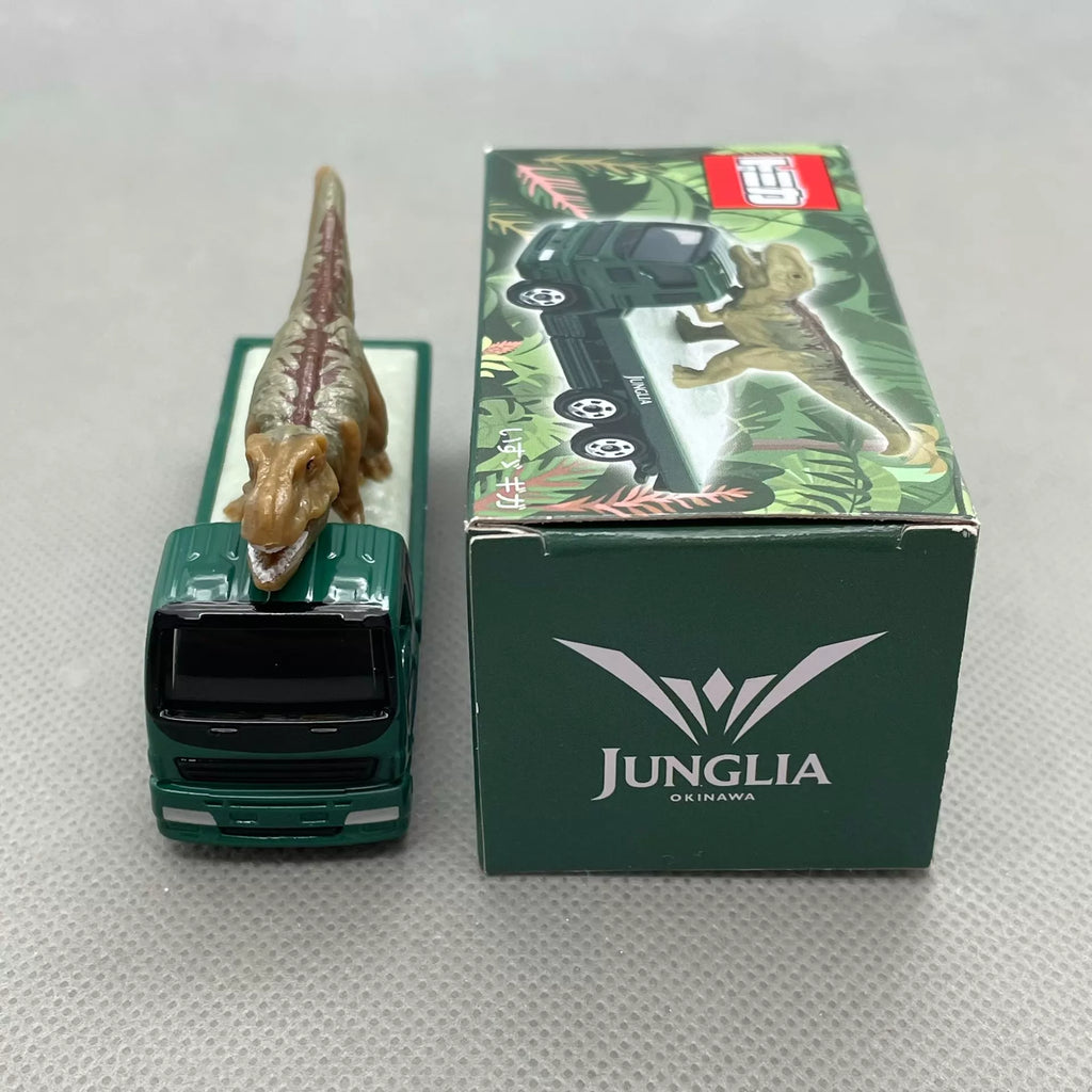 250926-toy-12 Tomica Japanese Version JUNGLIA OKINAWA Jurassic Park Limited Special Note Di