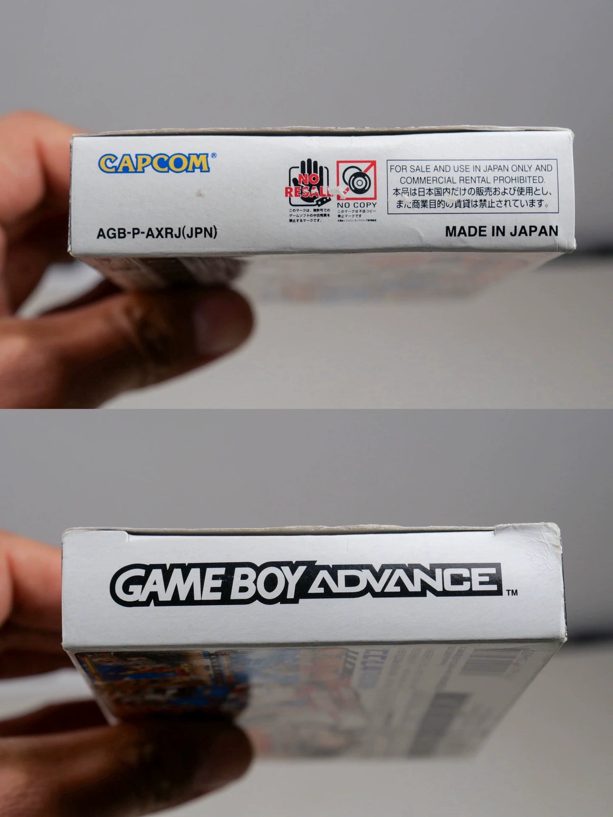 GBA game, Street Fighter, 2X, Resuscitation, Medieval Original Cassette, as shown in the picture, the box is full, the trace of normal use of the box, Figure 9 The inner box is a sticky adhesive, the chip memory, the function is and the transparent