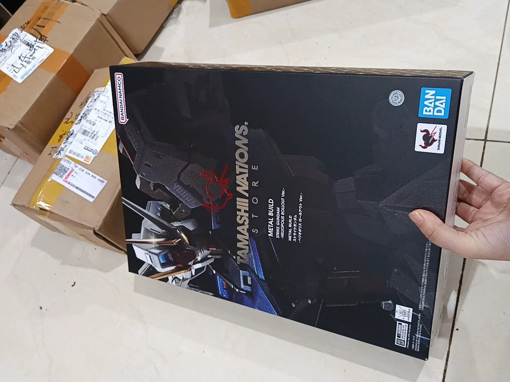 121026-toy-4 Gundam Bandai METAL BUILD MB Strike Paint Naked Gun TNT Limited