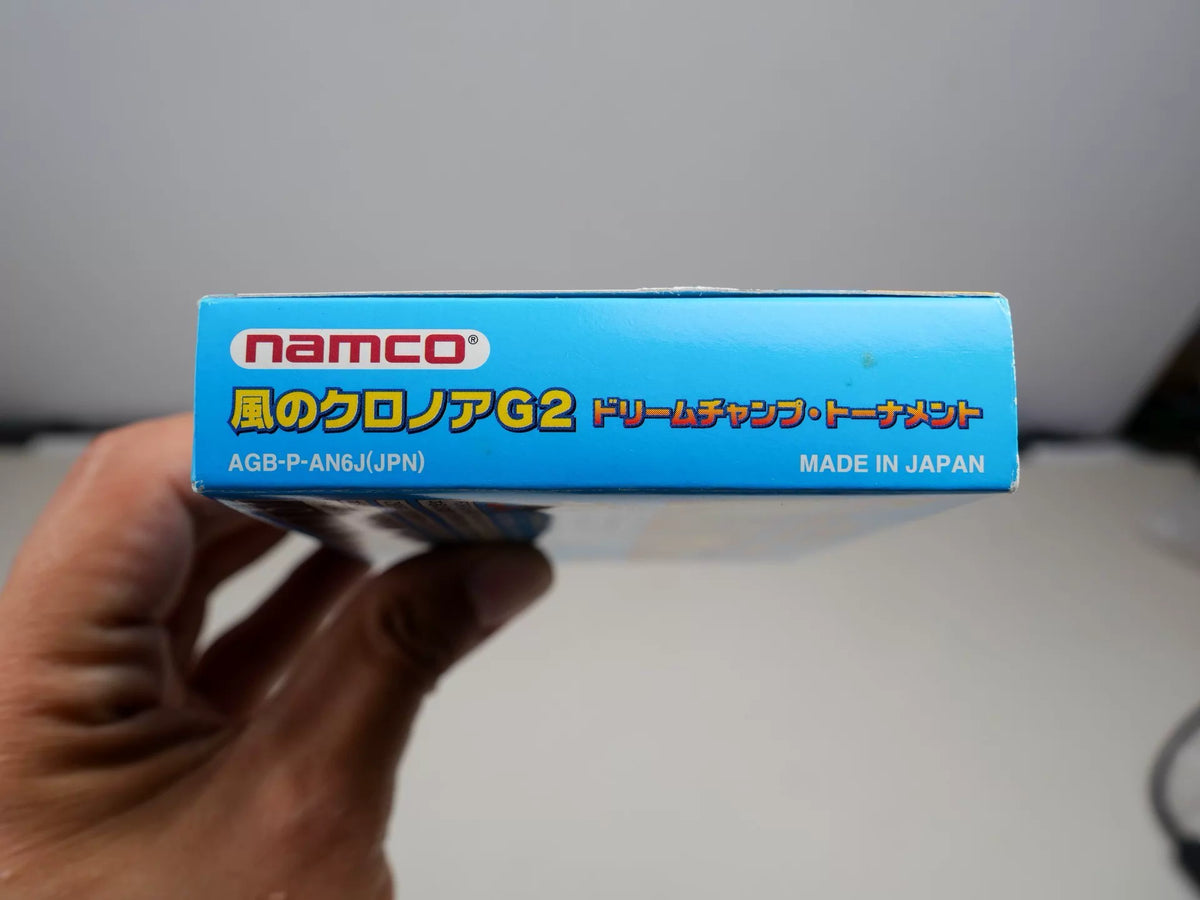 120926-toy-27 GBA game, Kronoa 2 of the wind, original genuine, rare, color as shown in the picture, full box, good condition, cartridge chip memory, normal function, transparent protective box included.