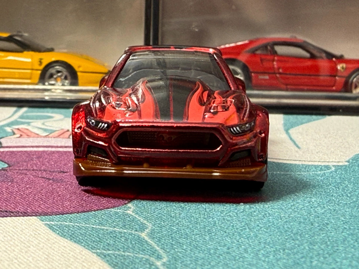 250926-toy-49 Hot Wheels id ford mustang red