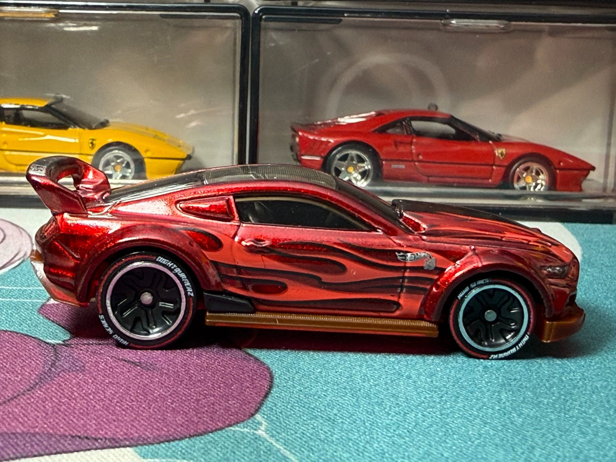 250926-toy-49 Hot Wheels id ford mustang red