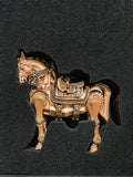 031026-toy-49 Zhuojiang Utopia out-of-print war horse pure red copper rabbit brand o New