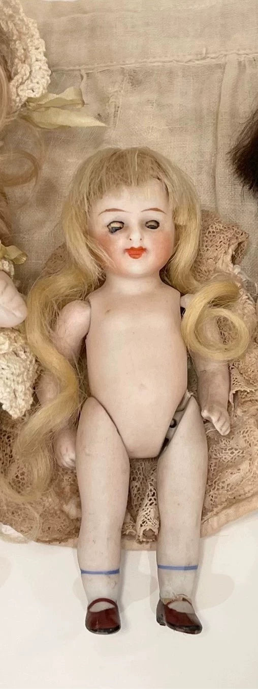 260926-toy-60 Kestner Antique Kenster 126 Full Porcelain Doll