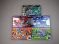 GBA game, Pokemon, five-piece collection of rubies, sapphires, emeralds and fiery red, leafy green. The color is as shown in the picture, the original medieval cassette, the box is full, the overall state is good, the contents are complete, the is normal