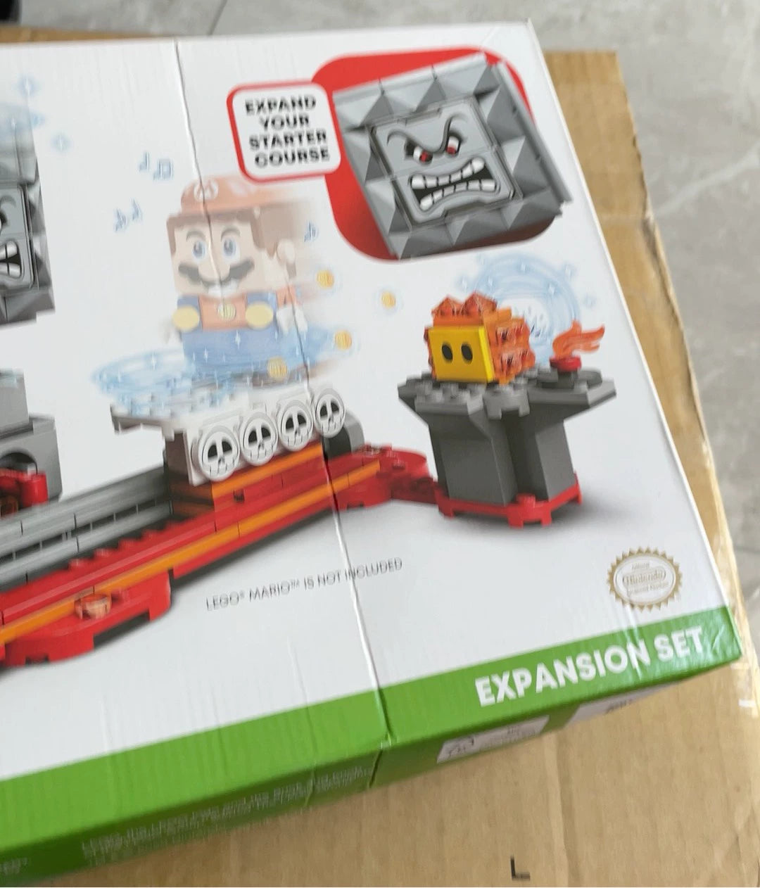 101026-toy-23 LEGO 71376 dong drop expansion level out of print soft press box