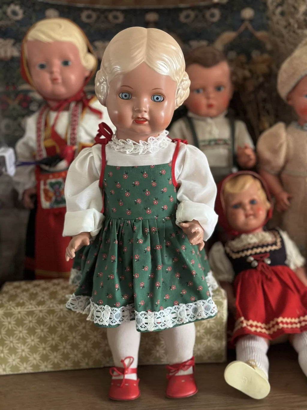 040926-doll-24 Antique German Cellulo Doll Little Turtle Girl