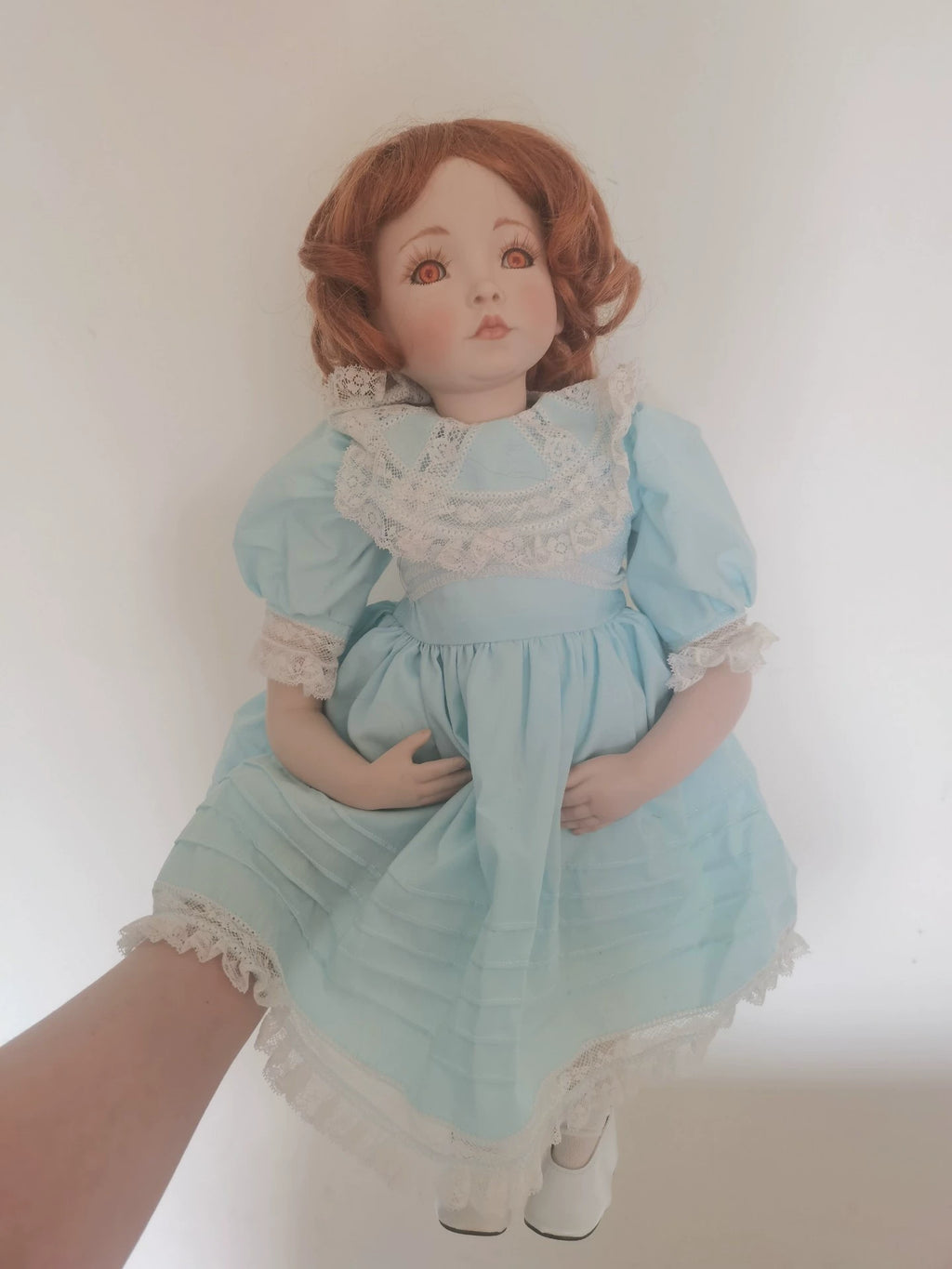 170926-toy-64 Dianna Effner Emily 1991 American Artist Doll 20" Cloth Body Porcelain Limbs