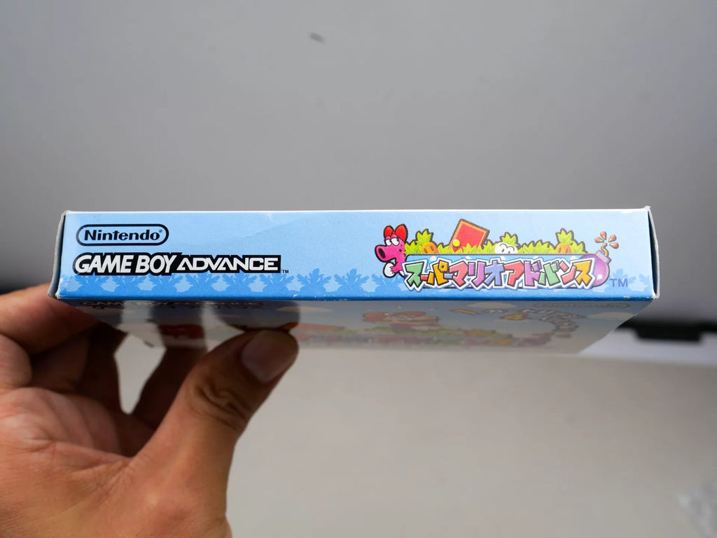120926-toy-44 GBA game, Super Mario Bros. A1, original genuine, color as shown in the picture, full box, slight damage to the box, cassette chip memory, normal function, free shipping transparent protective box.