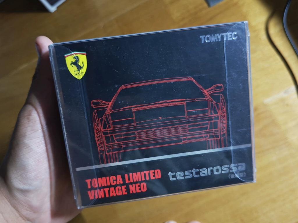 260926-toy-3 Tomica Limited Vintage Tomytec Neo Ferrari Testarossa Model Car