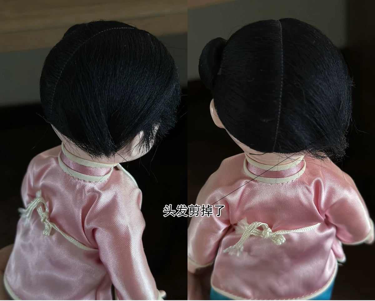 040926-doll-211 Antique Dolls Chinese Ethnic Dolls Embroidered Dolls