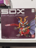 101026-toy-16 Gundam Bandai Good SDX Series Alloy Finished Black Dragon Japanese Human Back New