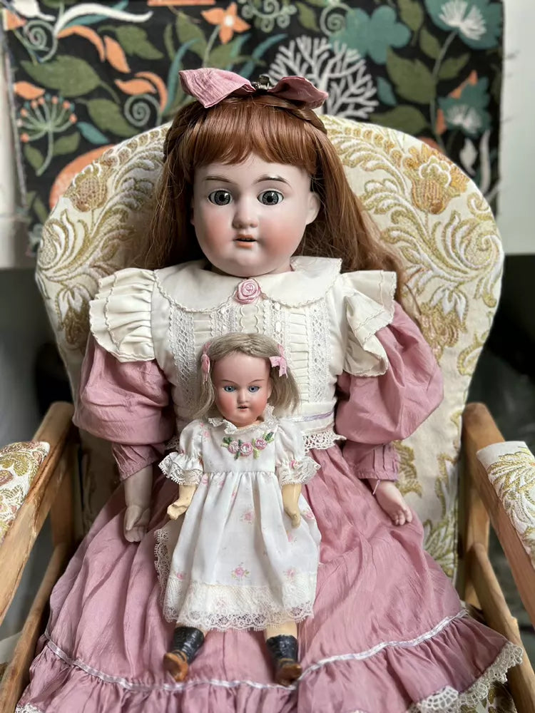 040926-doll-272 Antique German Soup Doll Armand Marseille 370DEP Cortex Body Doll