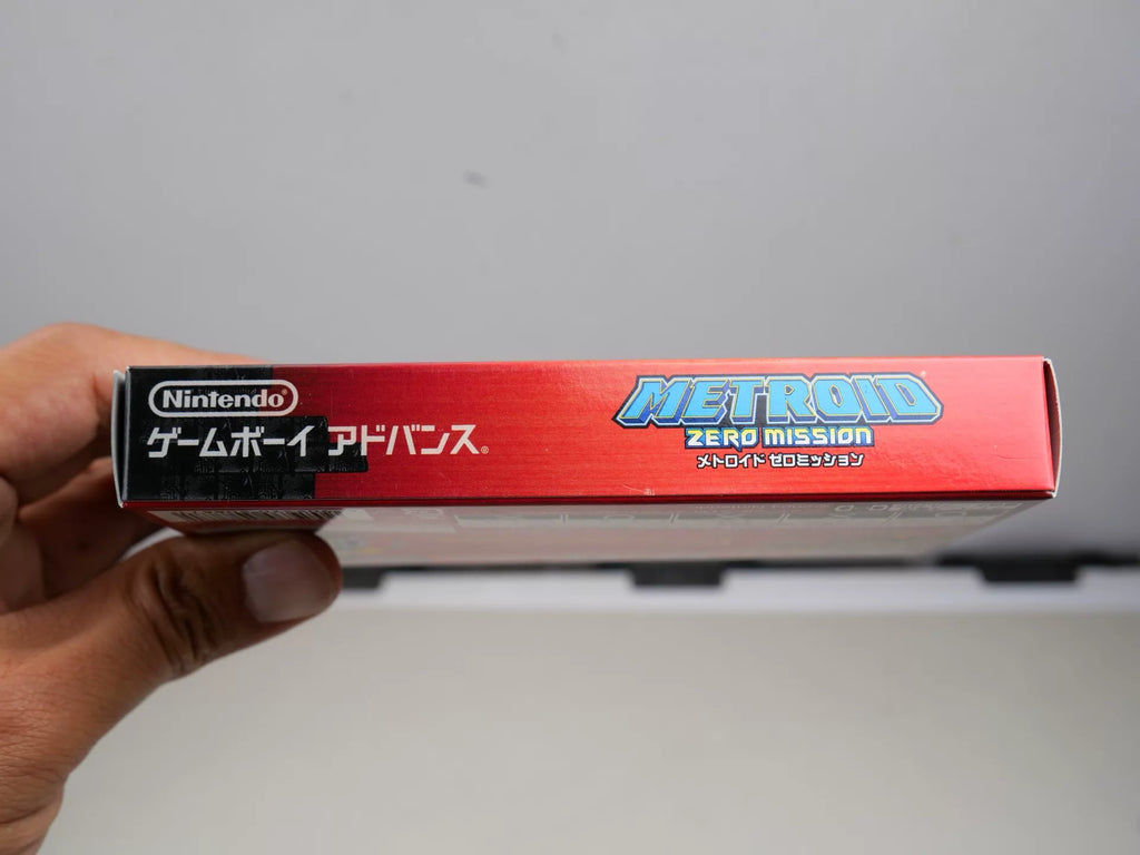 120926-toy-26 GBA game, Galaxy Warrior, Zero Mission, original genuine cartridge, as shown in the picture, the box is full, the US product is nearly new, the chip memory, the function is normal, and the transparent protection box is delivered.