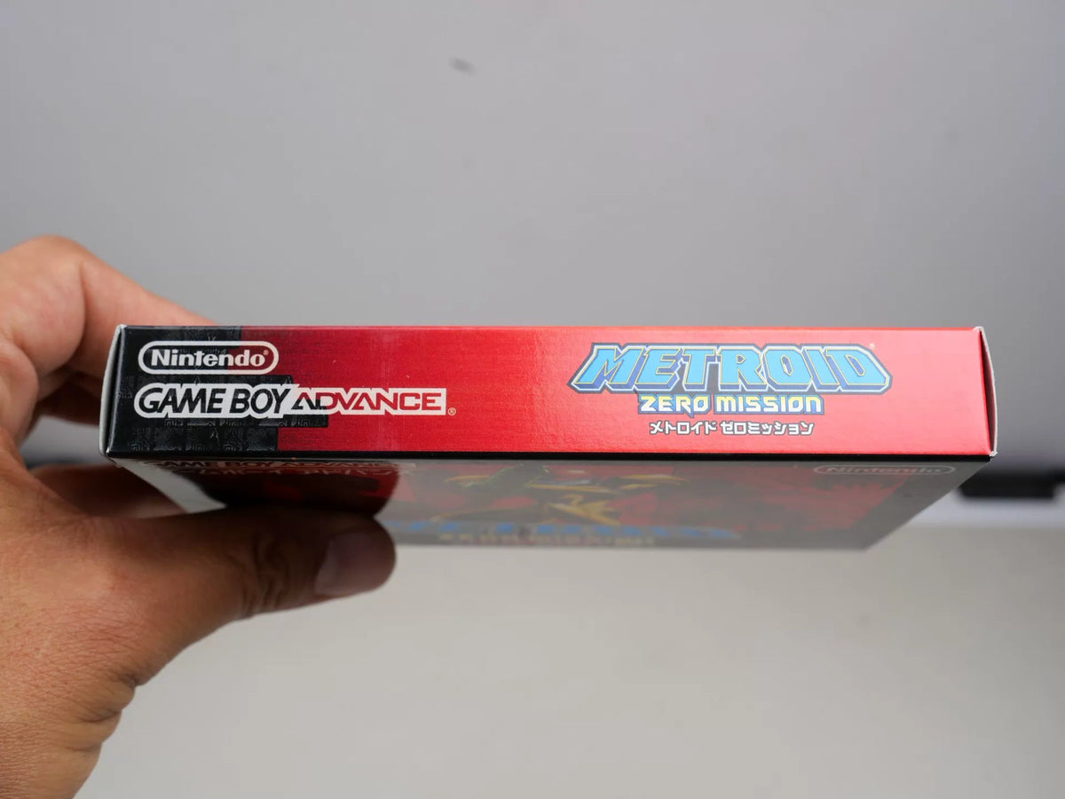 120926-toy-26 GBA game, Galaxy Warrior, Zero Mission, original genuine cartridge, as shown in the picture, the box is full, the US product is nearly new, the chip memory, the function is normal, and the transparent protection box is delivered.