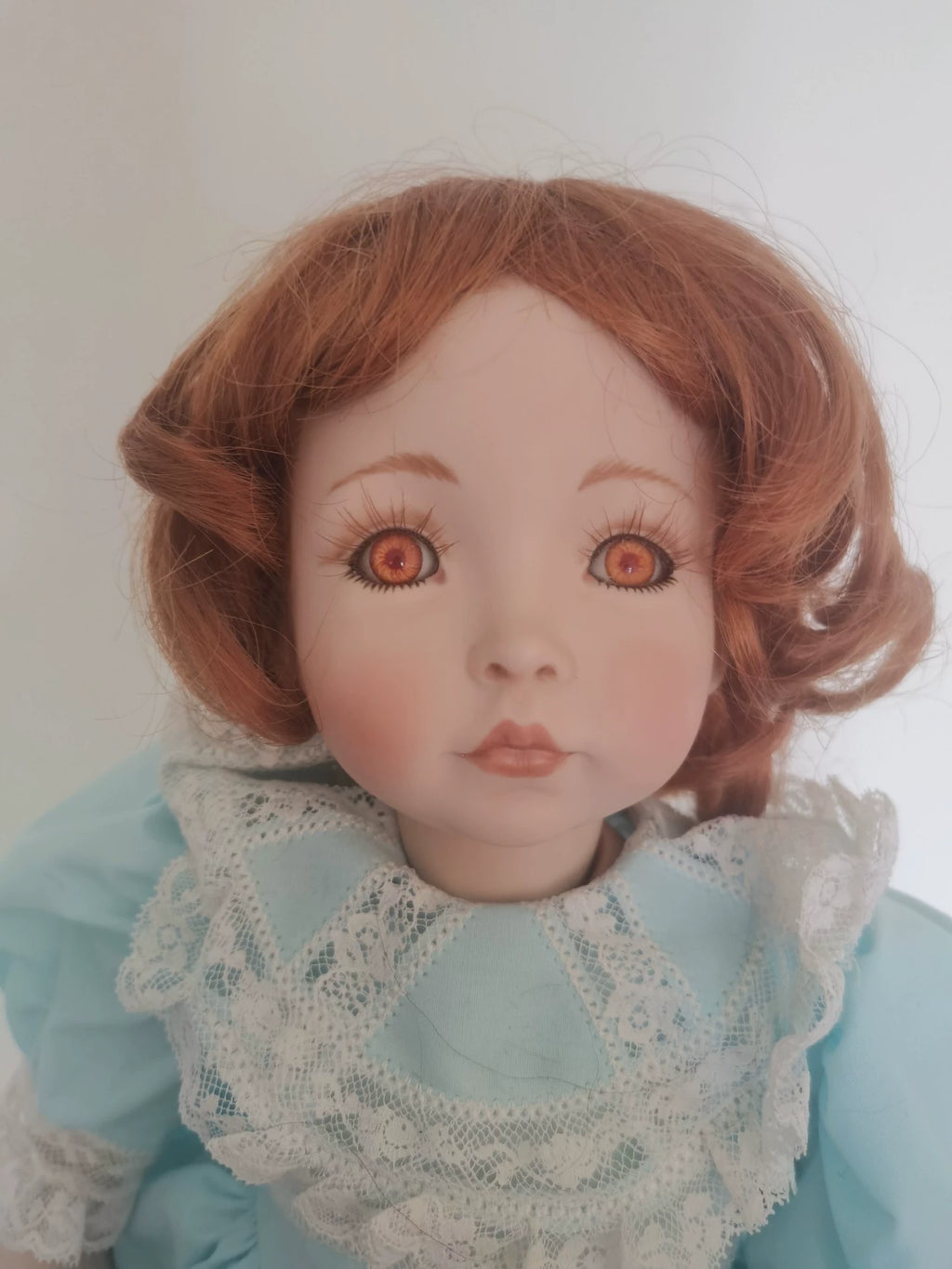 170926-toy-64 Dianna Effner Emily 1991 American Artist Doll 20" Cloth Body Porcelain Limbs