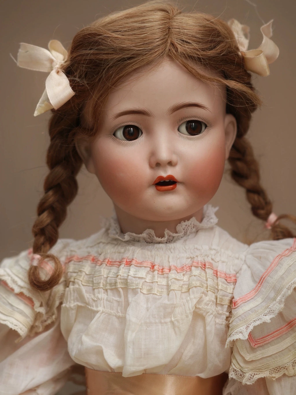 031026-toy-2 bisque doll 117n german antique ceramic
