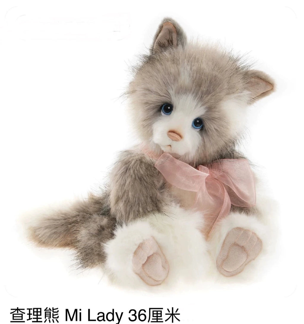 260926-toy-39 Charlie Bears Doll Puppet Cat Mi Lady
