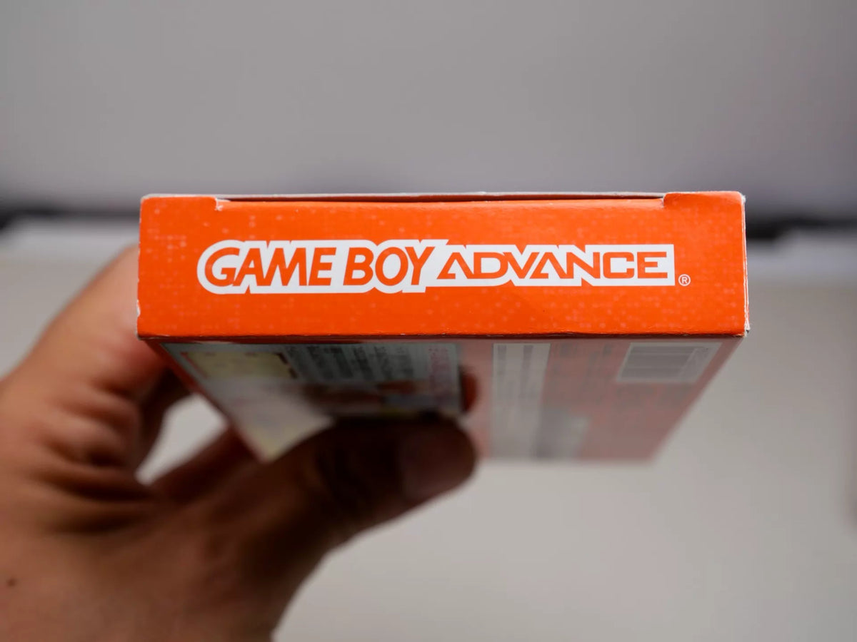 120926-toy-11 GBA game, Pokemon, Fire Red, original genuine, color as pictured, reprint box said full, good state, cartridge chip memory, normal function, free shipping transparent protection box.
