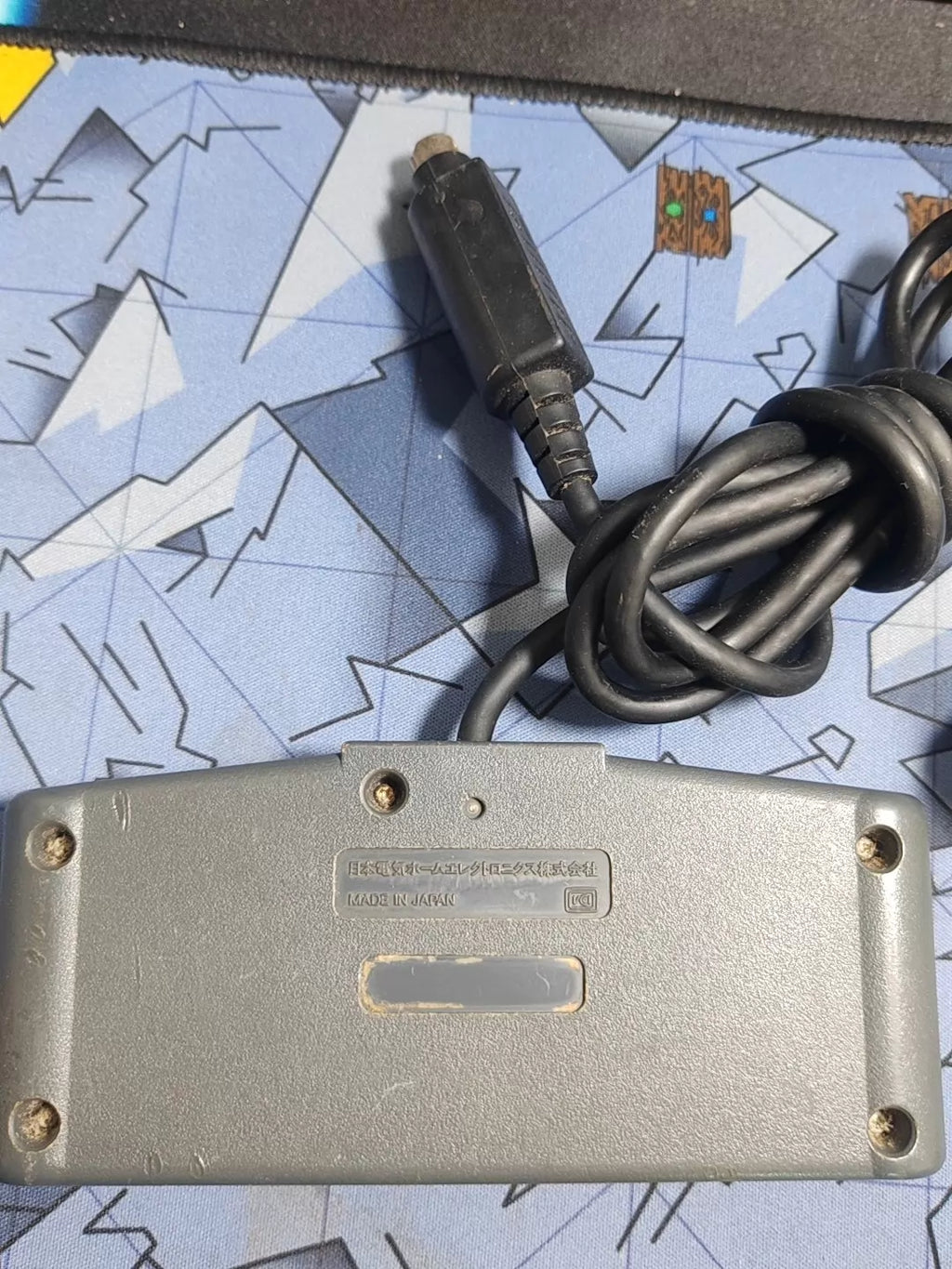 121026-toy-16 NEC PCE game console original handle PI-PD6 made in Japan wire color i