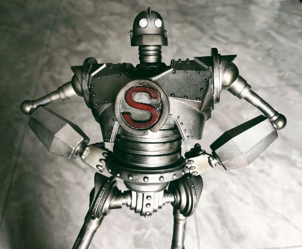 021026-toy-53 DST Iron Giant sideshow 1/6 statue battle damaged painting PVC materia