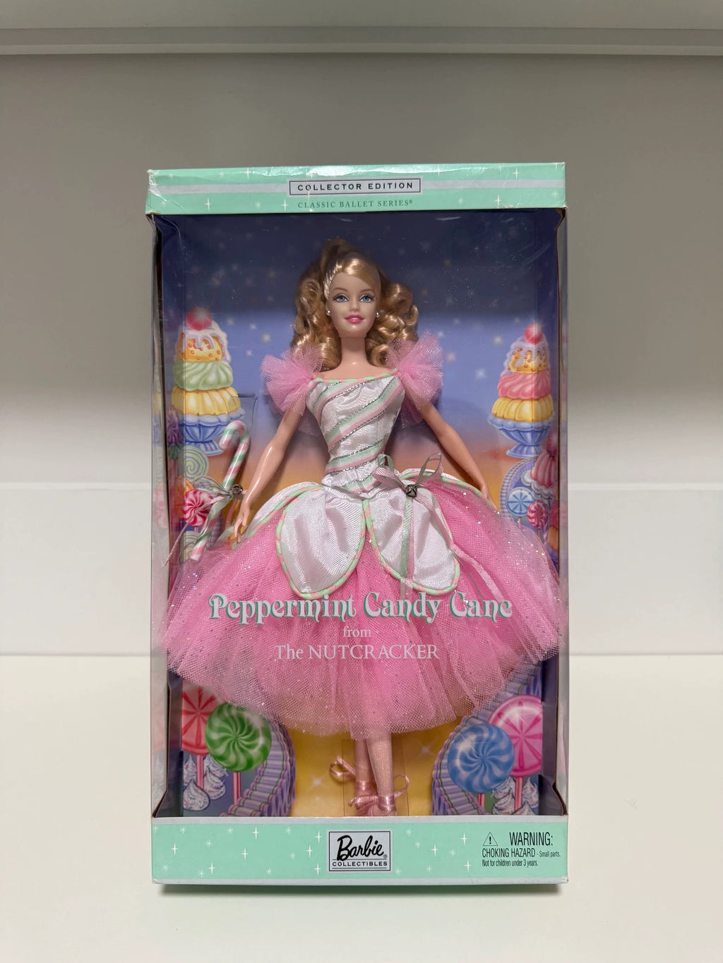 180926-toy-19 Barbie Nutcracker Peppermint Candy Cane Out-of-Print Collection