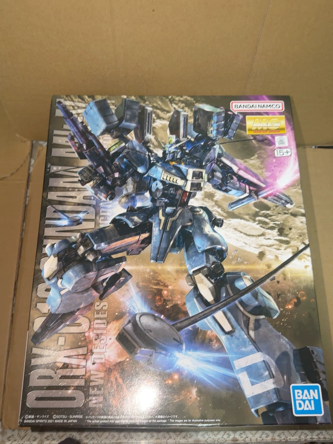 021026-toy-3 Gundam Bandai MG 1/100 MK-V assembled model