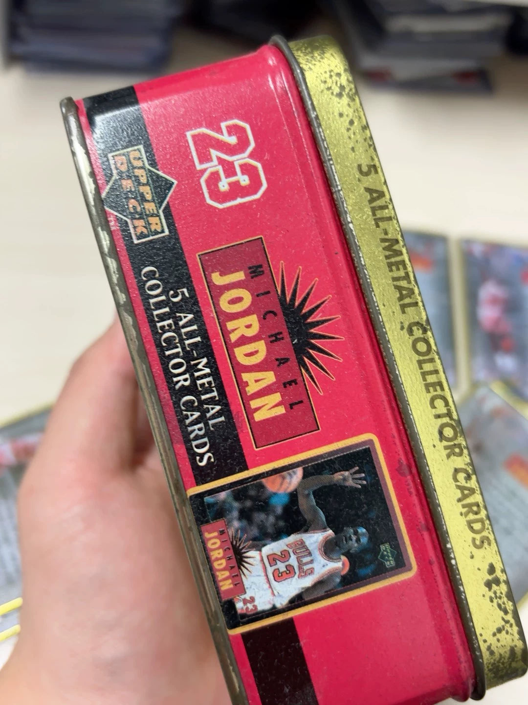 031026-toy-7 ud Michael Jordan iron plate complete set with box original sealing fi 1996 New