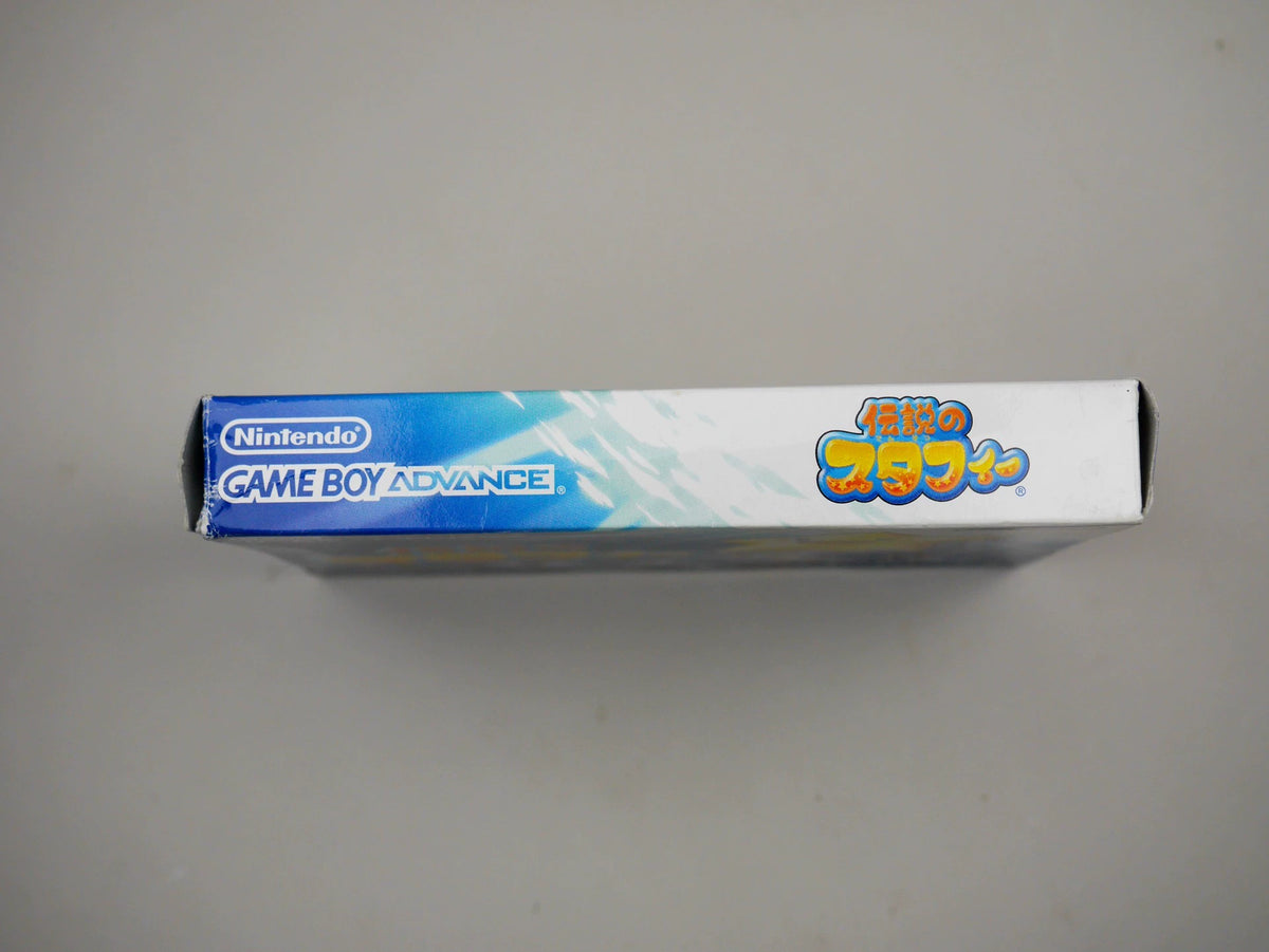 GBA game, the legendary Staffey generation, genuine cassette, color as shown in the picture, the box is full, the overall state is average, the side of the box is bruised, the function is normal, and the transparent protective box is delivered.