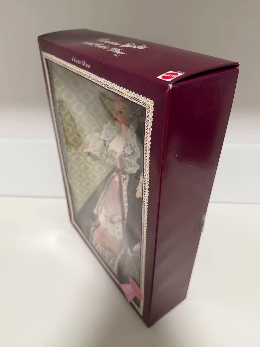 180926-toy-4 Barbie Victoria Bear Rare Blonde Out-of-Print Collectible Edition Victorian with Cedric