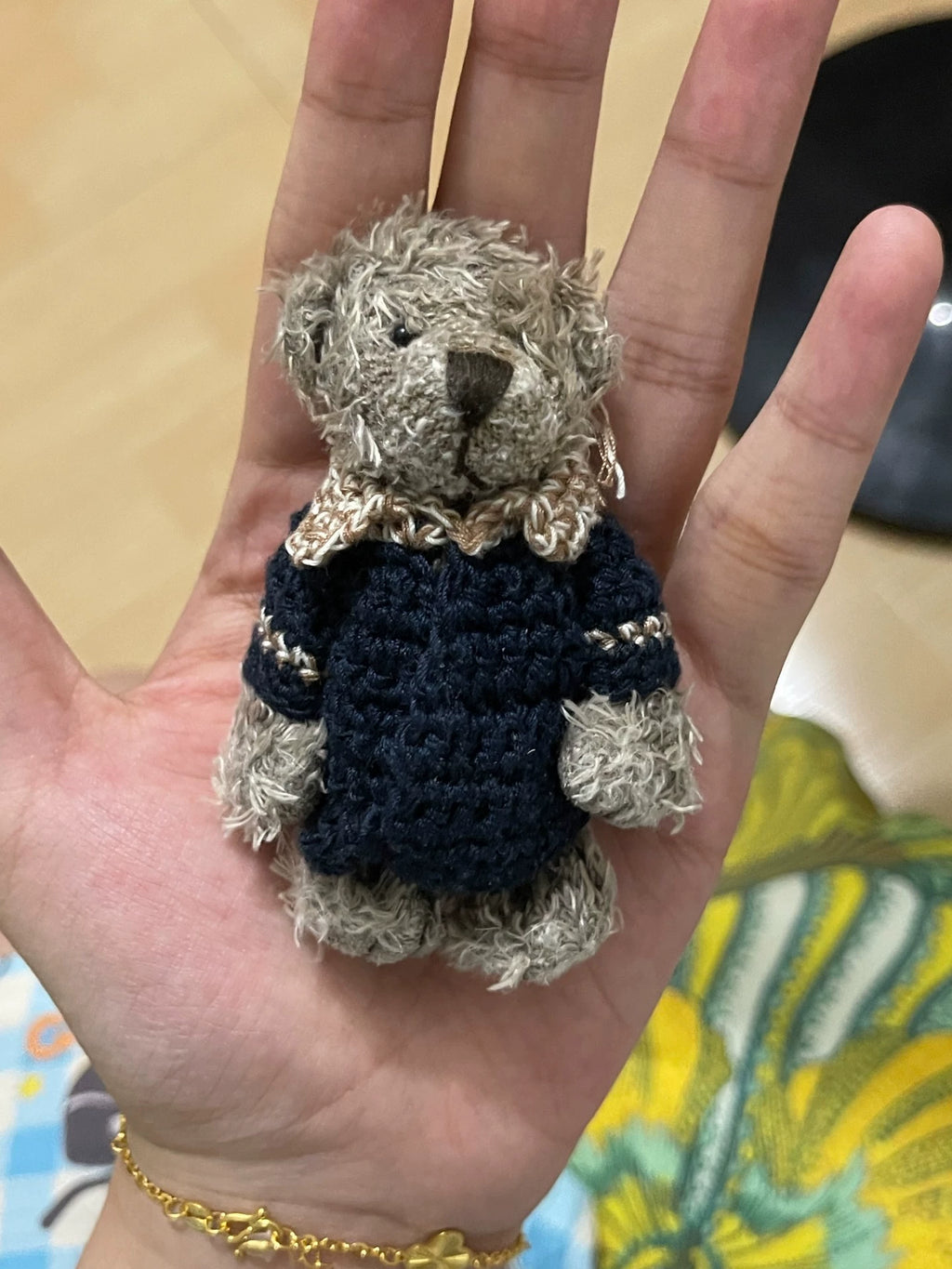 200926-toy-59 Charlie Bears 15cm 4-joint Bear detachable clothes defects in old don mind s
