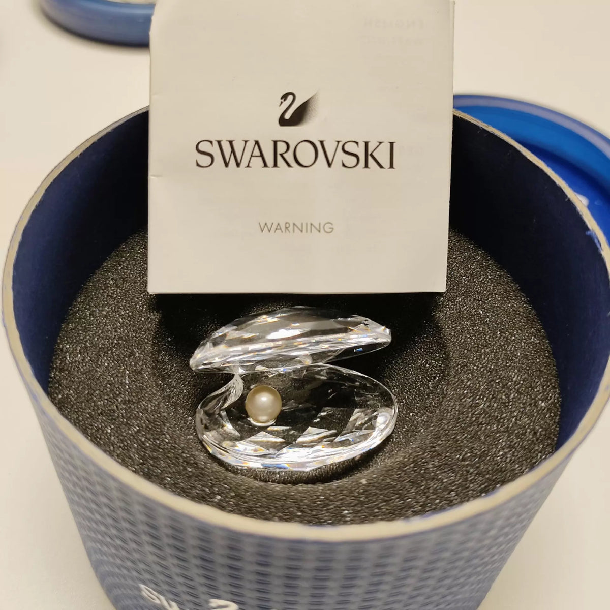 081026-toy-18 Swarovski Ornaments Out of Print Crystal Pearl Shell
