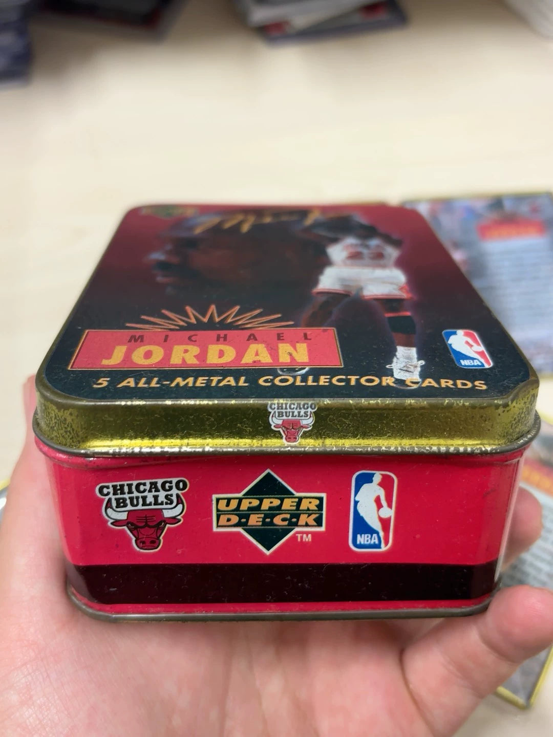 031026-toy-7 ud Michael Jordan iron plate complete set with box original sealing fi 1996 New