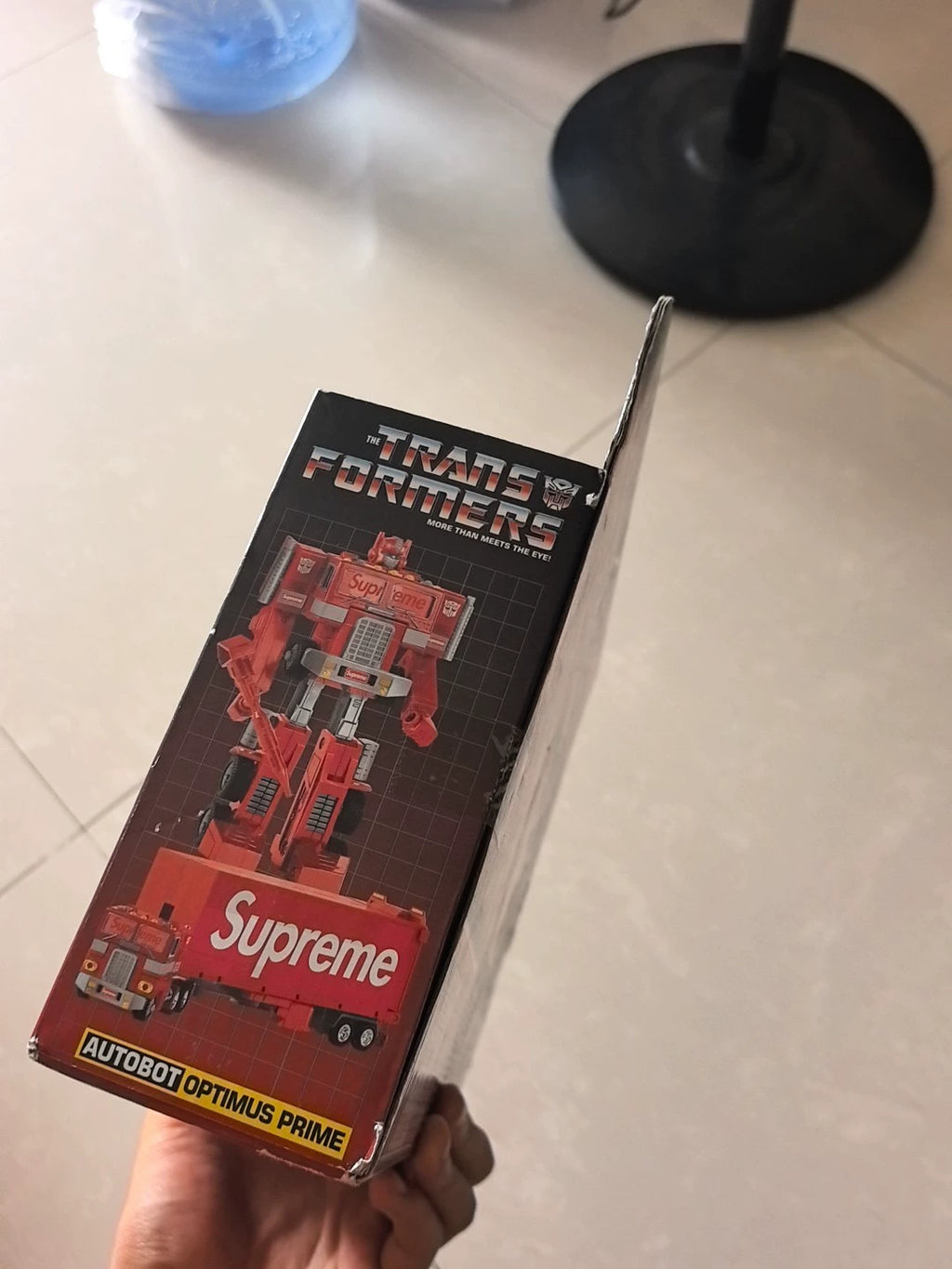 260926-toy-73 Transformers Optimus Prime Supreme heavy co-branded G1 sealed boxes generally do no New