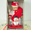 040926-doll-259 Antique Kewpie Snowman Doll with Original Box