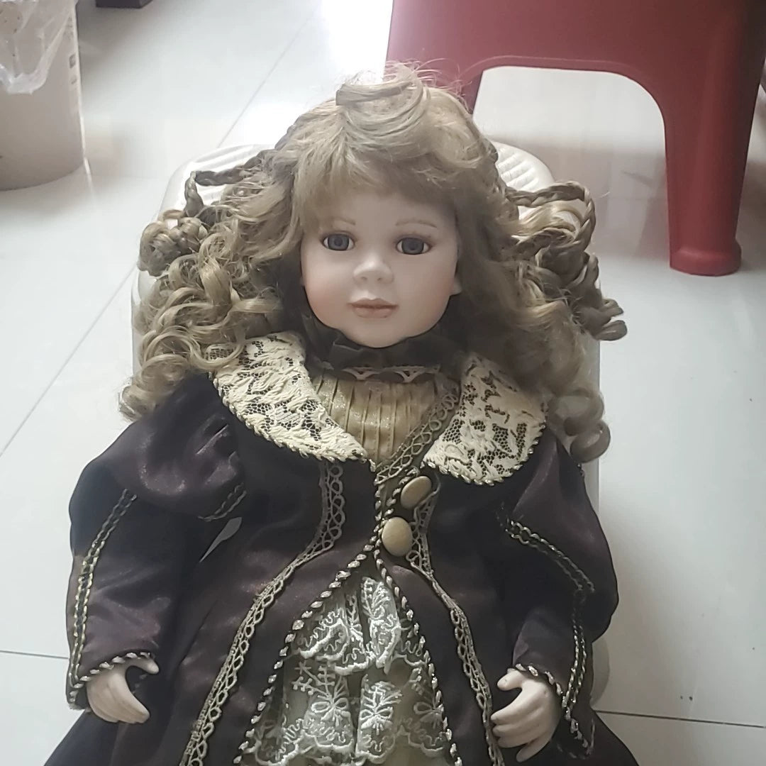 260926-toy-56 Kestner This beautiful 152 plain porcelain doll is designed in vintage style w