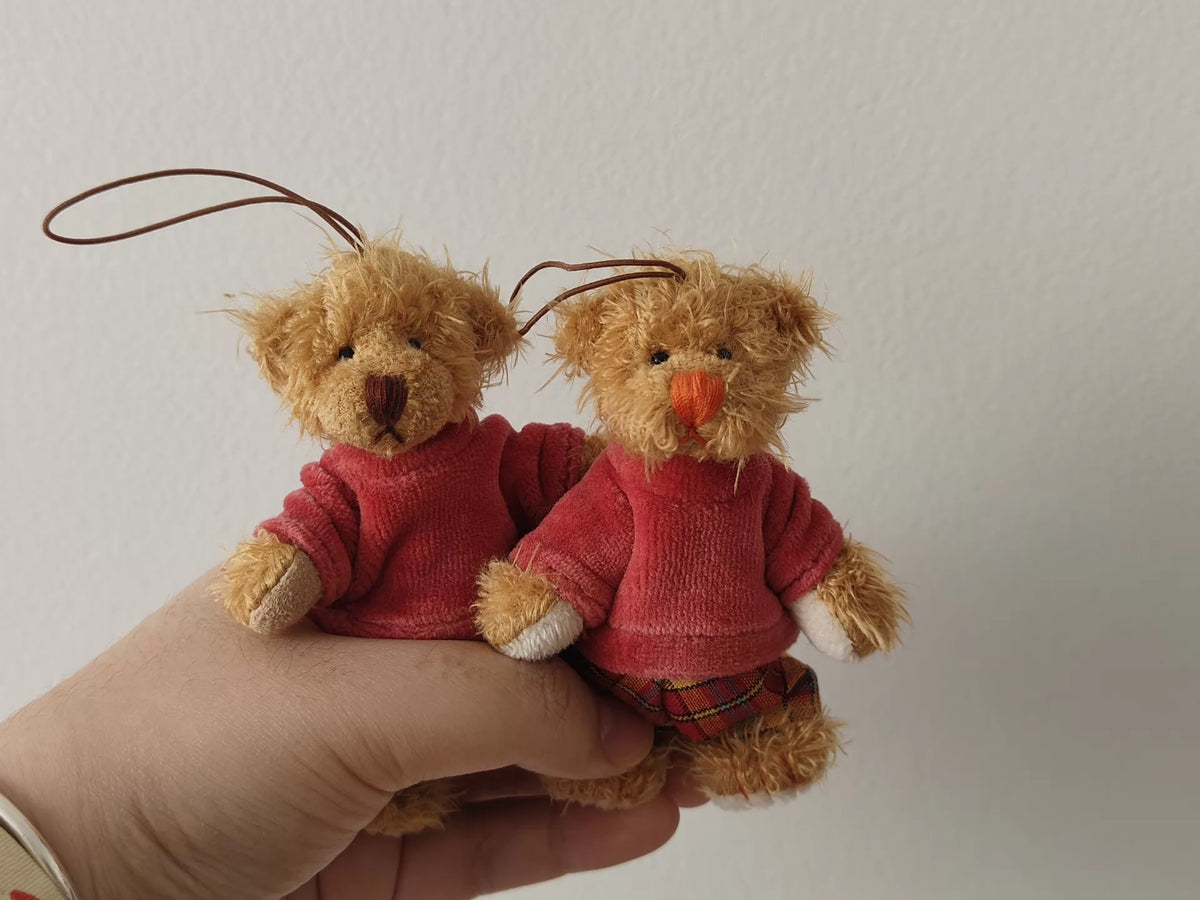 200926-toy-49 Charlie Bear dolls two give an extra piece of clothing worn by the med