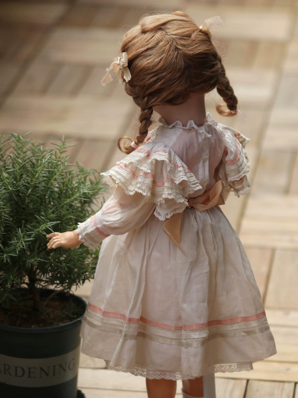031026-toy-2 bisque doll 117n german antique ceramic